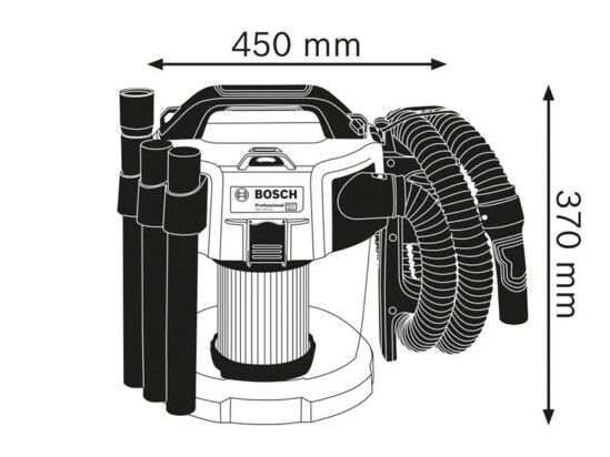 GAS 18V-10 L Professional L-Class Vacuum 18V Bare Unit - Image 2