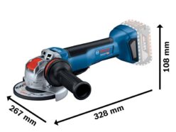 GWX 18V-10P Professional X-LOCK Angle Grinder 125mm 18V Bare Unit