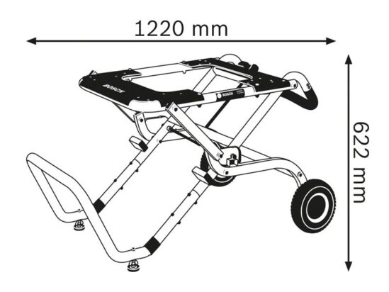 GTA 60 W Professional Table Saw Stand