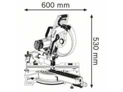 GCM 12 SDE Professional Sliding Mitre Saw 1450W 110V