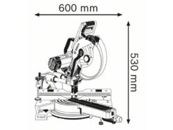 GCM 12 SDE Professional Sliding Mitre Saw 1450W 240V