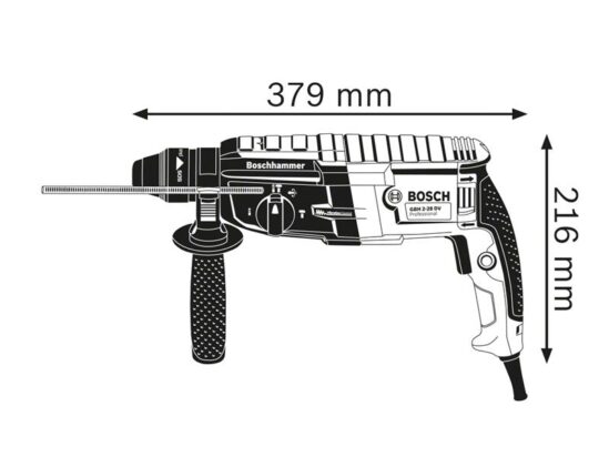 GBH 2-28 SDS-Plus Professional Rotary Hammer 880W 110V - Image 2