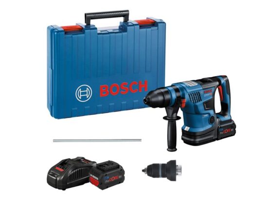 GBH 18V-34 CF Pro BITURBO SDS-Plus Rotary Hammer 18V 2 x 8.0Ah ProCORE18V Li-ion