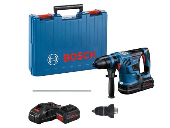 GBH 18V-34 CF Pro BITURBO SDS-Plus Rotary Hammer 18V 2 x 5.5Ah ProCORE18V Li-ion