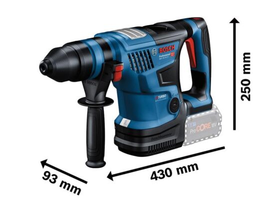 GBH 18V-34 CF Pro BITURBO SDS-Plus Rotary Hammer 18V 2 x 5.5Ah ProCORE18V Li-ion - Image 2