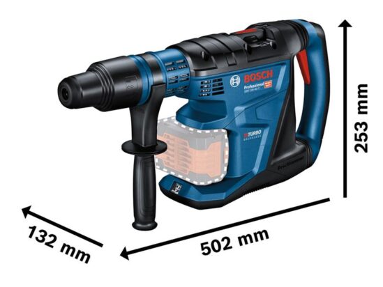 GBH 18V-40 C Pro BITURBO SDS-Max Rotary Hammer 18V 2 x 8.0Ah ProCORE18V Li-ion - Image 2