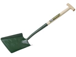 Solid Socket Square Shovel T-Handle