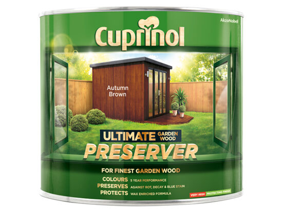 Ultimate Garden Wood Preserver Autumn Brown 1 litre