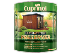 Ultimate Garden Wood Preserver Autumn Brown 4 litre