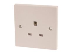 Unswitched Socket 1-Gang 13A