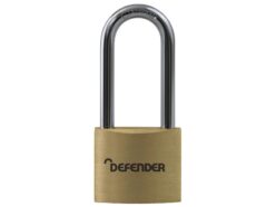 Brass Padlock Long Shackle 40mm Keyed Alike