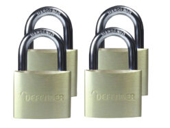 Aluminium Padlock Quad Pack 40mm