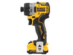 DCF601D2 XR Brushless Sub-Compact Screwdriver 12V 2 x 2.0Ah Li-ion