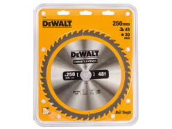 Stationary Construction Circular Saw Blade 250 x 30mm x 48T