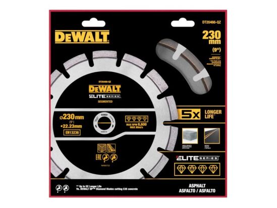 ELITE SERIES™ Asphalt Diamond Segmented Wheel 230 x 22.23mm - Image 2