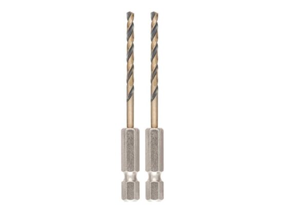 BLACK&GOLD Hex HSS-G Drill Bits (2) 3.0mm