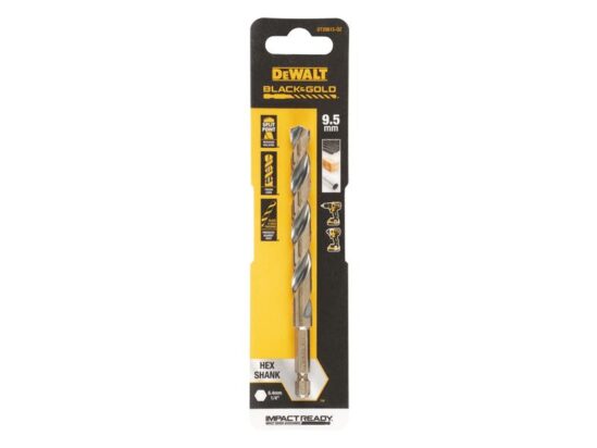 BLACK&GOLD Hex HSS-G Drill Bit 9.5mm - Image 2