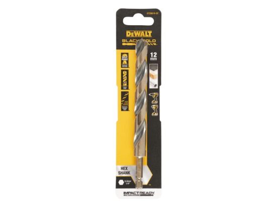 BLACK&GOLD Hex HSS-G Drill Bit 12.0mm - Image 2