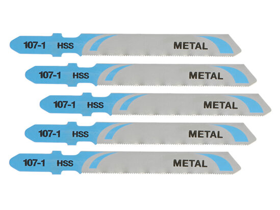 HSS Metal Cutting Jigsaw Blades Pack of 5 T118G