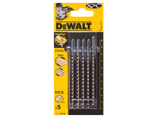 XPC HCS Wood Jigsaw Blades Pack of 5 T101B - Image 2