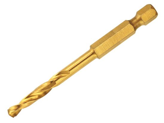 Impact Titanium Drill Bit 4.5mm OL:75mm WL:31mm