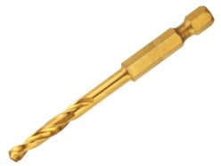 Impact Titanium Drill Bit 8.0mm OL:102mm WL:50mm