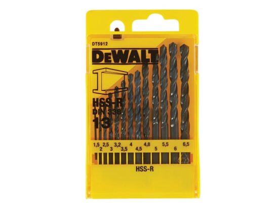 DT5912 HSS Jobber Drill Bit Set, 13 Piece - Image 3