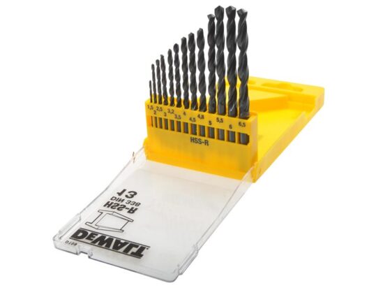 DT5912 HSS Jobber Drill Bit Set, 13 Piece - Image 2