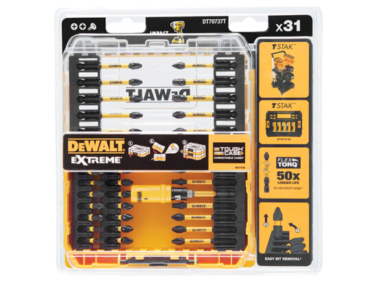 DT70737T FLEXTORQ™ Screwdriving Set, 31 Piece - Image 2