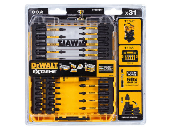 DT70745T FLEXTORQ™ Screwdriving Set, 31 Piece - Image 2