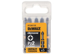 Extreme Impact Torsion Bits PZ2 x 50mm (Pack 5)