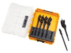 DT90238 Extreme Tri-Flute Spade Bit Set, 6 Piece