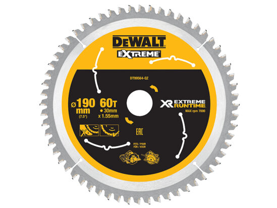 XR FlexVolt Circular Saw Blade 190 x 30mm x 60T