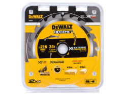 XR FlexVolt Circular Saw Blade 216 x 30mm x 24T