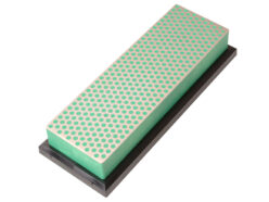 Diamond Whetstone 150mm Plastic Case Green 1200 Grit Extra Fine