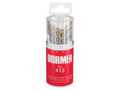 A094 No.413 HSS TiN Coated Drill Set of 13 1.5- 6.50mm x 0.5mm