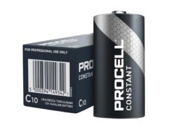 C Cell PROCELL® Alkaline Constant Power Industrial Batteries (Pack 10)