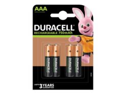 AAA Cell 750Mah Rechargeable Batteries (Pack 4)