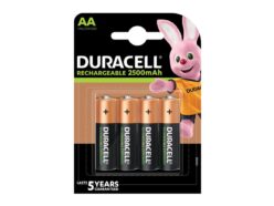 AA Cell 2500Mah Rechargeable Batteries (Pack 4)