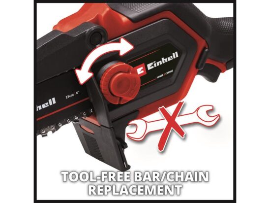 GE-PS 18/15 Li BL-Solo Power X-Change Pruning Chain Saw 18V Bare Unit - Image 3