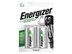 Recharge Power Plus C Cell Batteries RC2500 mAh (Pack 2)