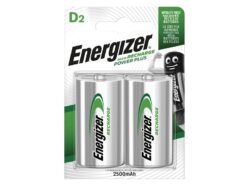 Recharge Power Plus D Cell Batteries RD2500 mAh (Pack 2)