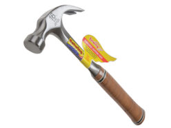 E16C Curved Claw Hammer – Leather Grip 450g (16oz)