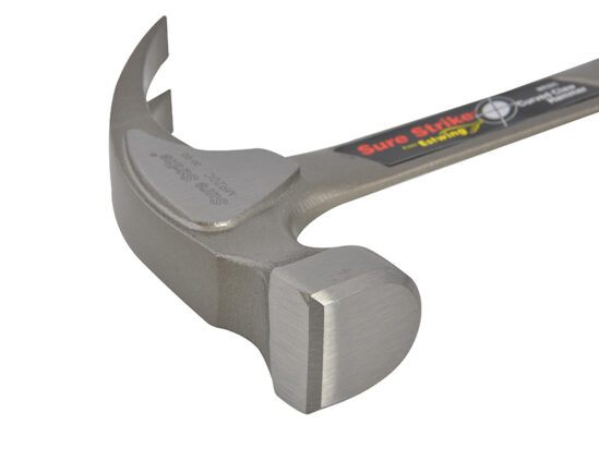 EMR20C Sure Strike All Steel Curved Claw Hammer 560g (20oz) - Image 2