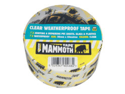 Weatherproof Tape 50mm x 10m Clear