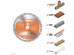 Multi-Material Mitre Saw Blade 185 x 20mm x 20T