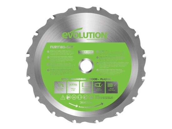 FURY® Multi-Purpose TCT Circular Saw Blade 185 x 20mm x 16T