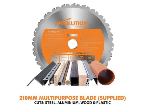 R210CMS Multi-Purpose Compound Mitre Saw 1200W 110V