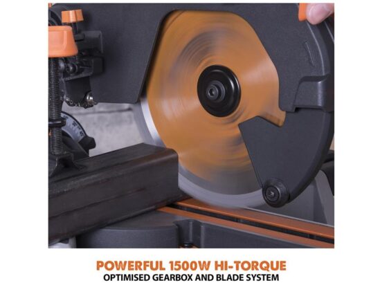 R210SMS+ Pro Multi-Material Sliding Mitre Saw 210mm 1500W 240V - Image 5