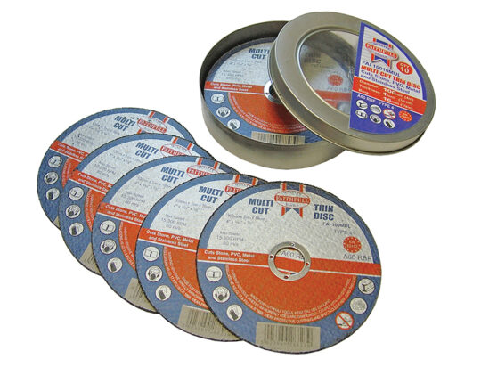 Multi-Purpose Cutting Disc 100 x 1.0 x 16mm (Pack 10)